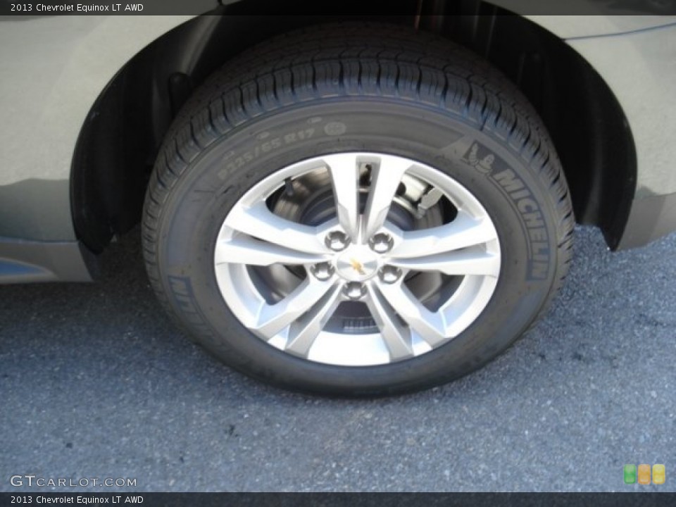 2013 Chevrolet Equinox LT AWD Wheel and Tire Photo #69031037