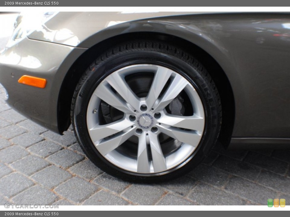 2009 Mercedes-Benz CLS 550 Wheel and Tire Photo #69042830
