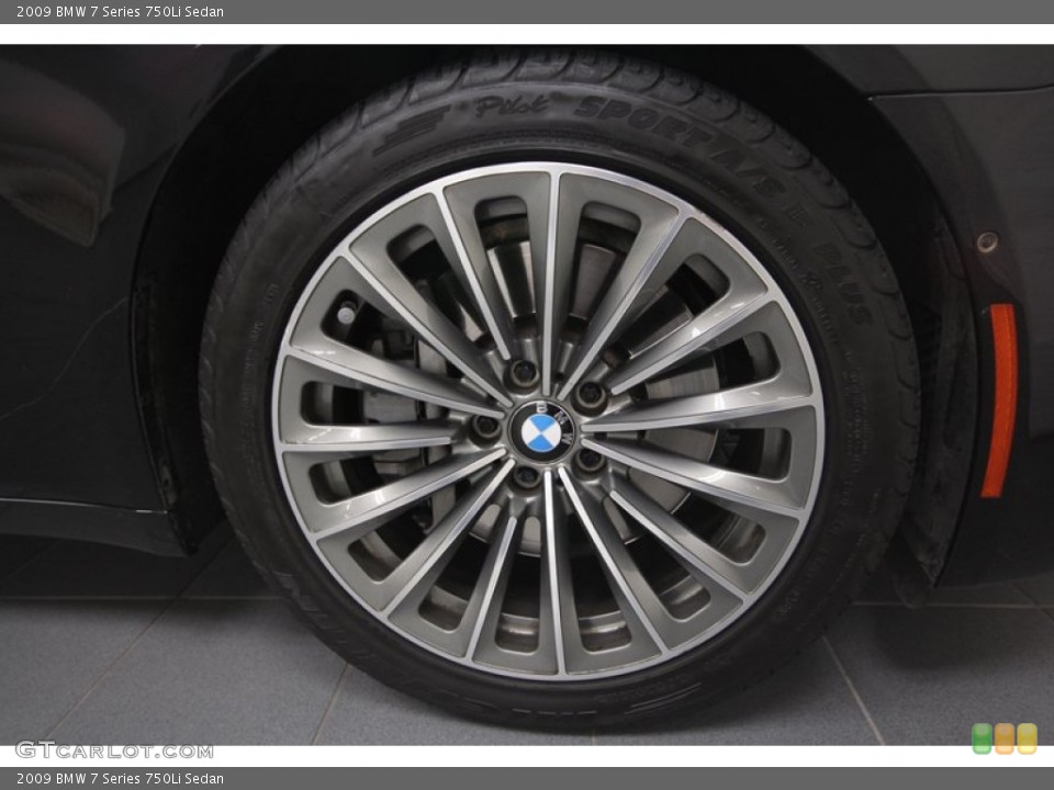 2009 BMW 7 Series 750Li Sedan Wheel and Tire Photo #69049241