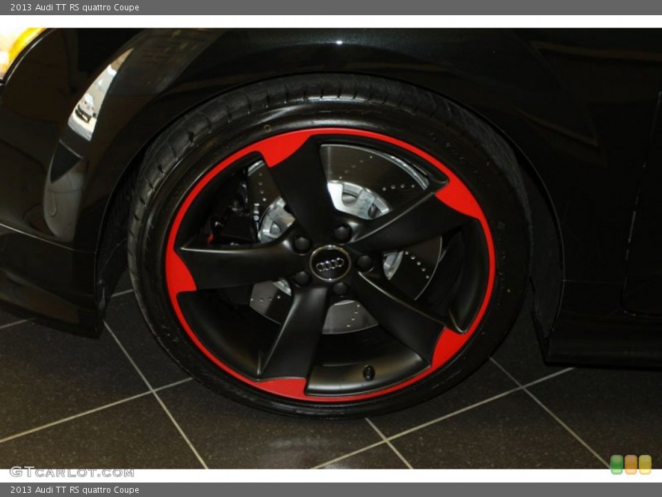 2013 Audi TT RS quattro Coupe Wheel and Tire Photo #69051203