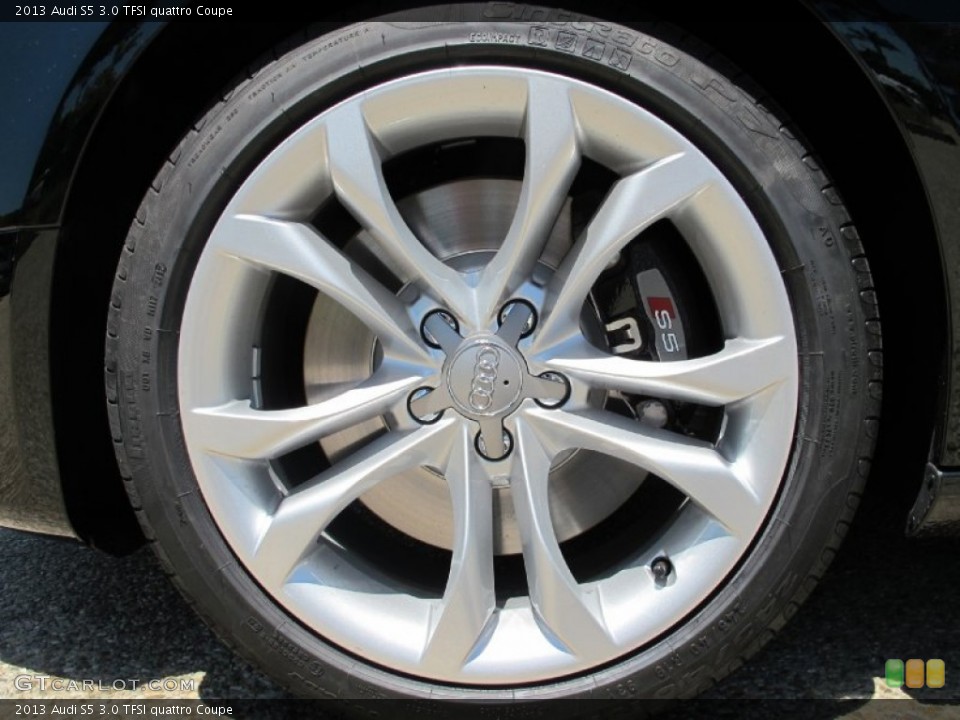 2013 Audi S5 3.0 TFSI quattro Coupe Wheel and Tire Photo #69051731