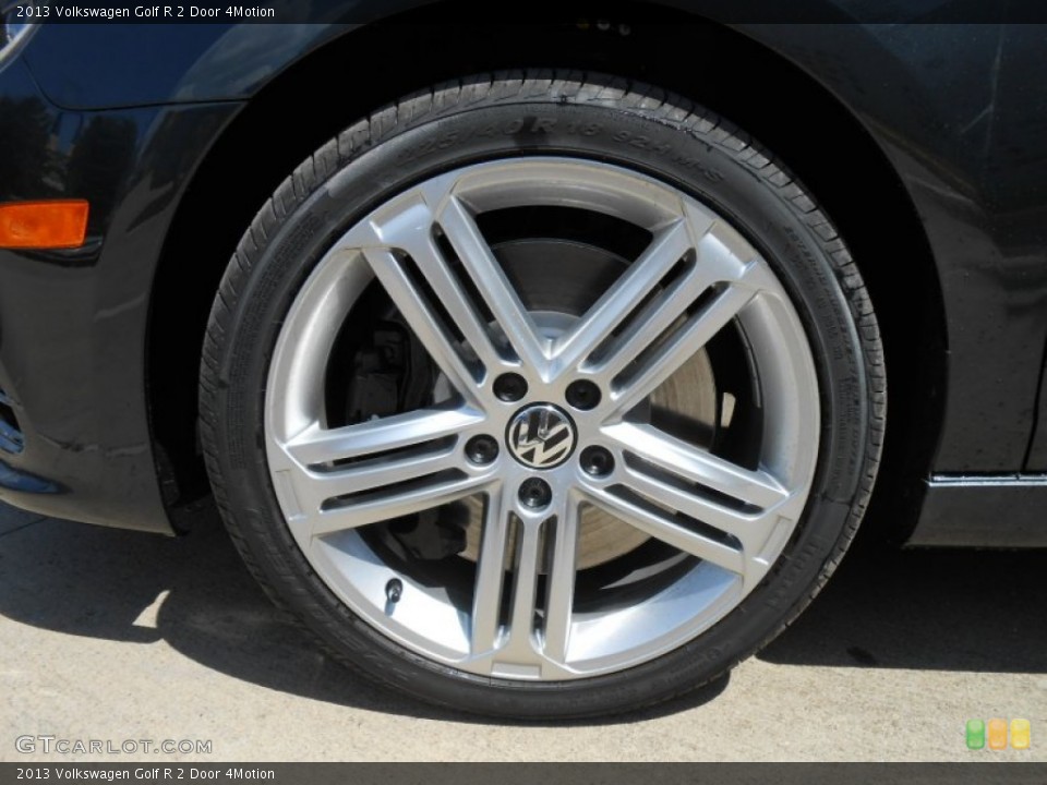 2013 Volkswagen Golf R 2 Door 4Motion Wheel and Tire Photo #69060158