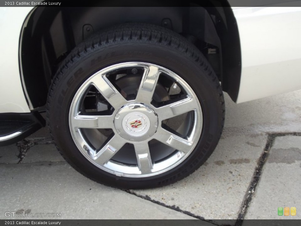 2013 Cadillac Escalade Luxury Wheel and Tire Photo #69062717