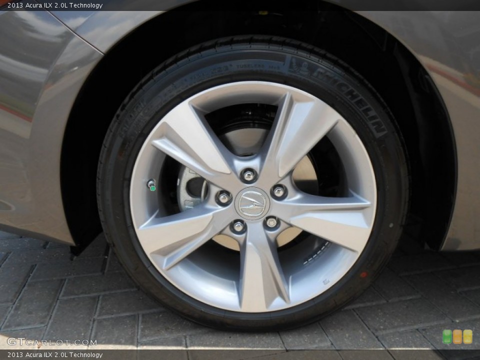 2013 Acura ILX 2.0L Technology Wheel and Tire Photo #69069335