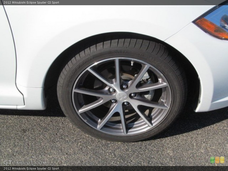 2012 Mitsubishi Eclipse Spyder GS Sport Wheel and Tire Photo #69071528