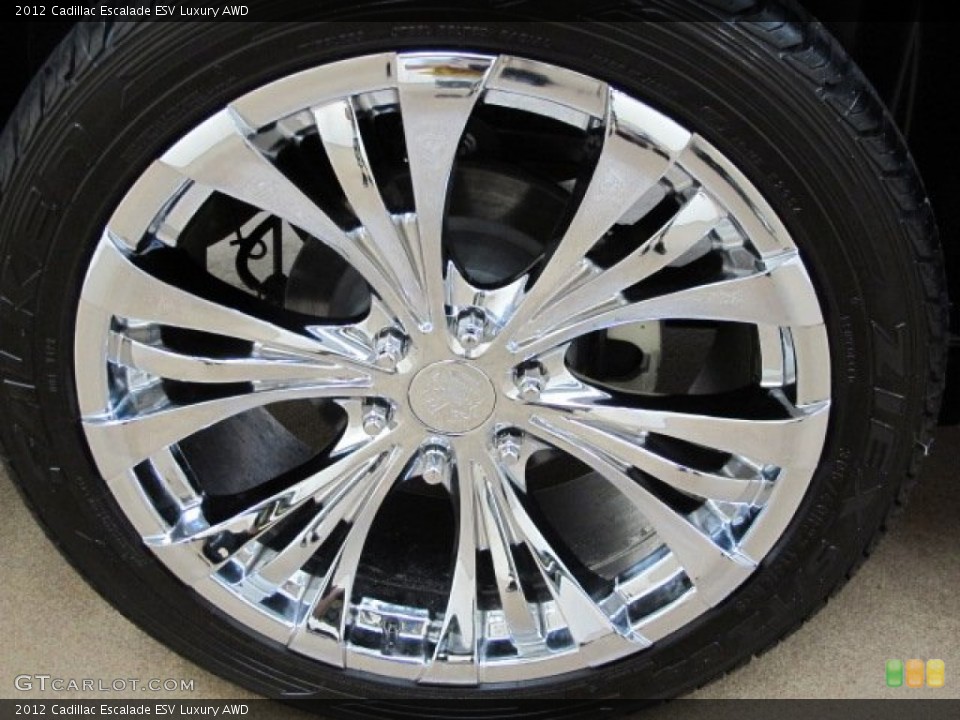 2012 Cadillac Escalade Custom Wheel and Tire Photo #69071837