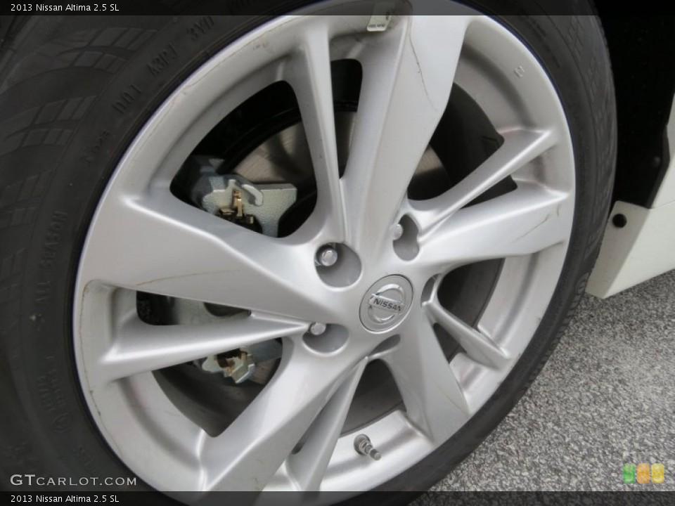 2013 Nissan Altima 2.5 SL Wheel and Tire Photo #69072026