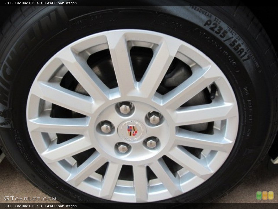 2012 Cadillac CTS 4 3.0 AWD Sport Wagon Wheel and Tire Photo #69072963