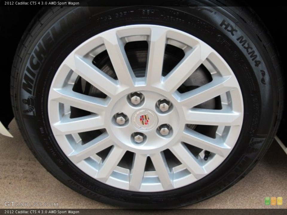 2012 Cadillac CTS 4 3.0 AWD Sport Wagon Wheel and Tire Photo #69072974