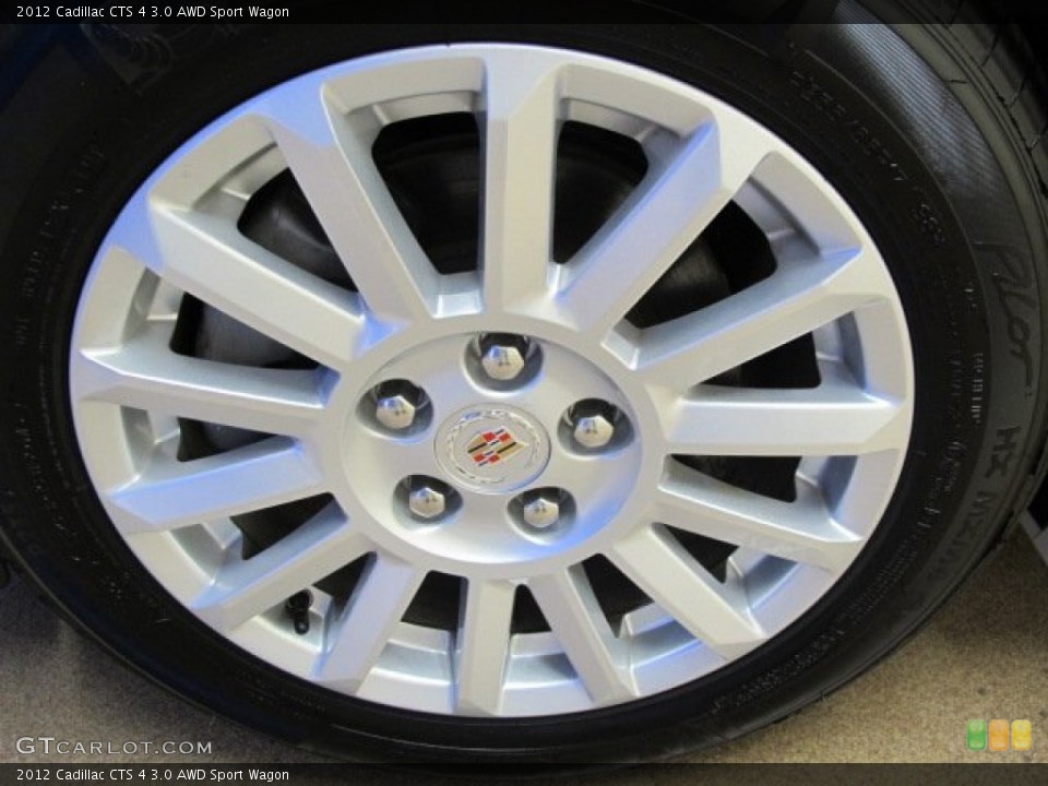 2012 Cadillac CTS 4 3.0 AWD Sport Wagon Wheel and Tire Photo #69072987
