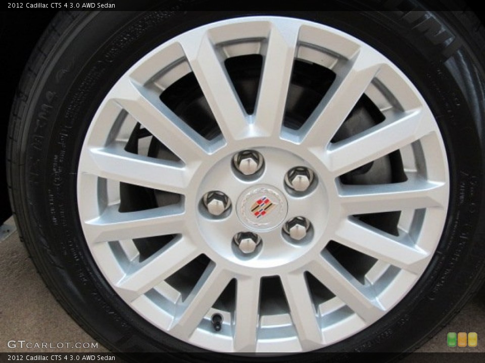 2012 Cadillac CTS 4 3.0 AWD Sedan Wheel and Tire Photo #69073316