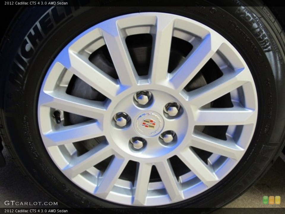 2012 Cadillac CTS 4 3.0 AWD Sedan Wheel and Tire Photo #69073334