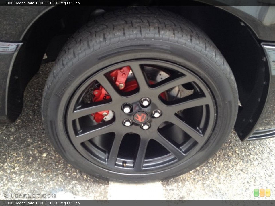 2006 Dodge Ram 1500 SRT-10 Regular Cab Wheel and Tire Photo #69079470