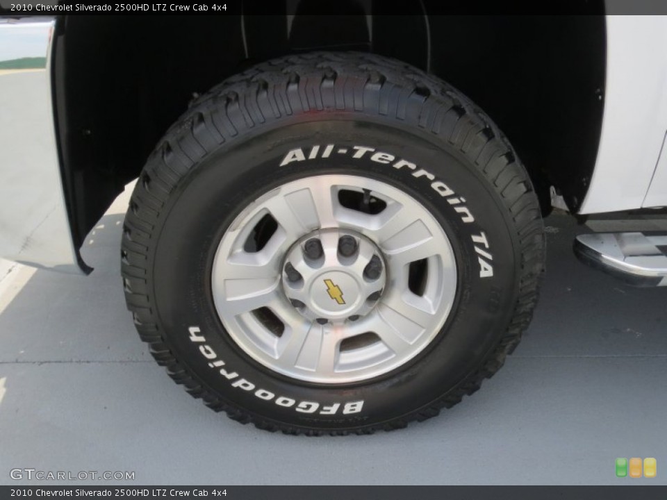 2010 Chevrolet Silverado 2500HD LTZ Crew Cab 4x4 Wheel and Tire Photo #69081452