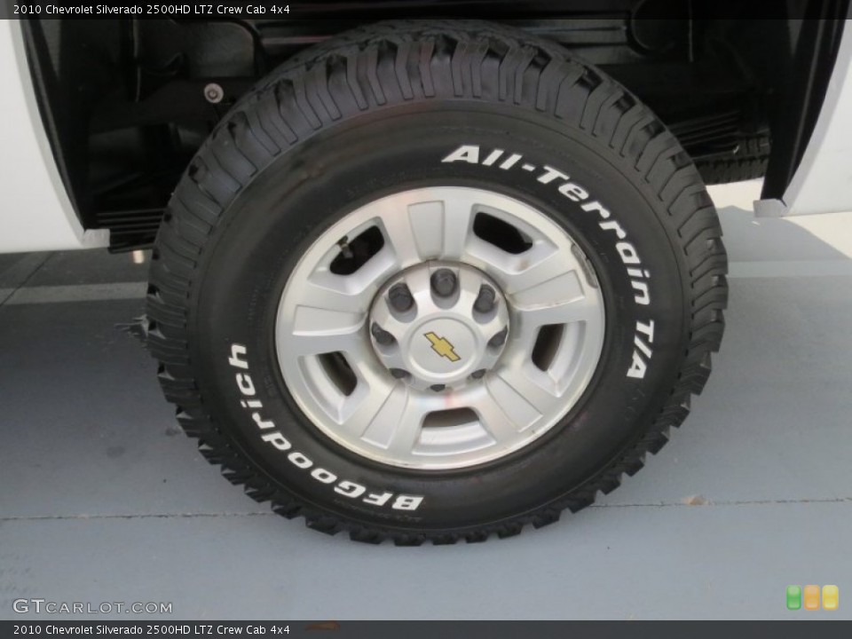 2010 Chevrolet Silverado 2500HD LTZ Crew Cab 4x4 Wheel and Tire Photo #69081465