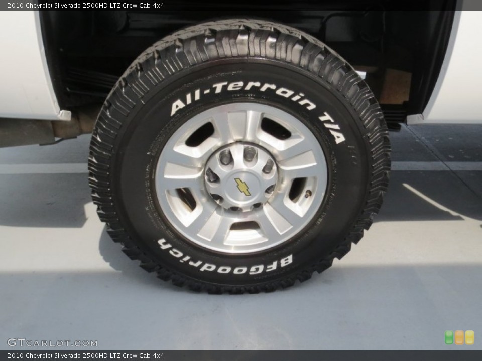 2010 Chevrolet Silverado 2500HD LTZ Crew Cab 4x4 Wheel and Tire Photo #69081473