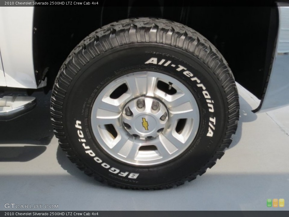 2010 Chevrolet Silverado 2500HD LTZ Crew Cab 4x4 Wheel and Tire Photo #69081482