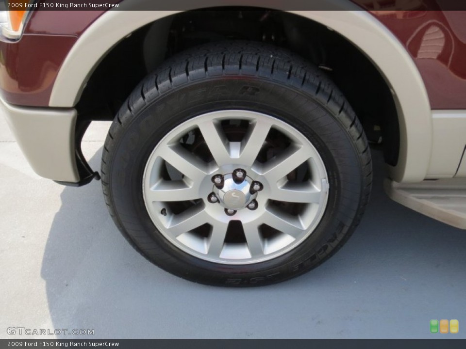 2009 Ford F150 King Ranch SuperCrew Wheel and Tire Photo #69083774