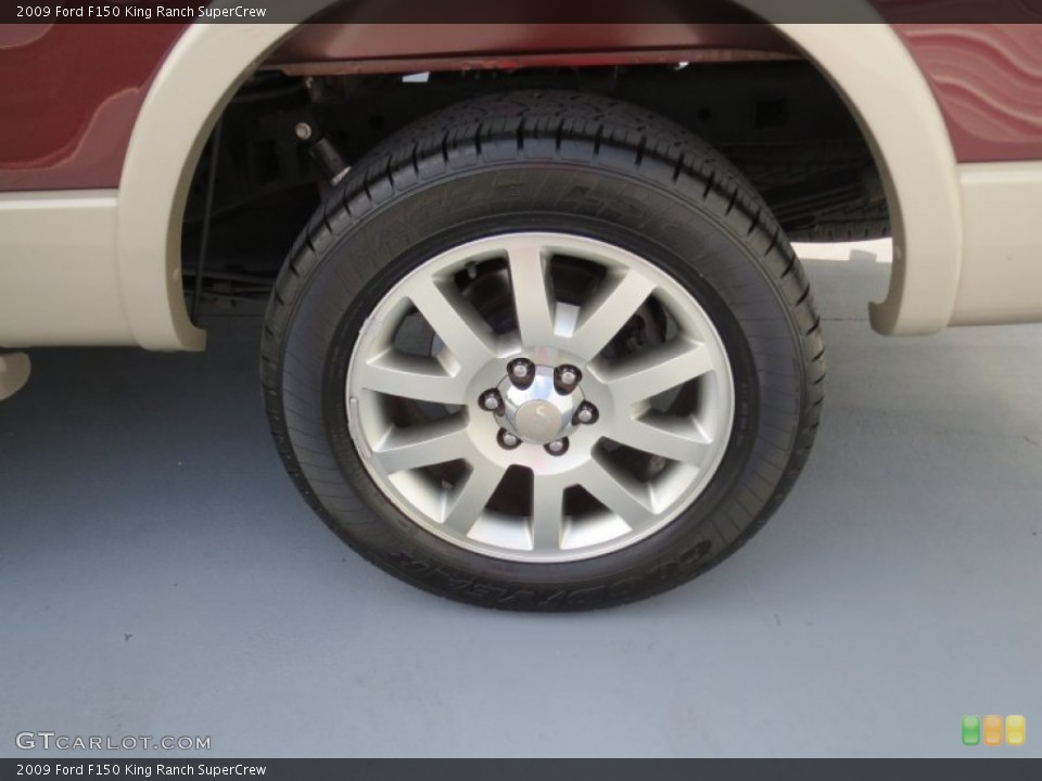 2009 Ford F150 King Ranch SuperCrew Wheel and Tire Photo #69083780