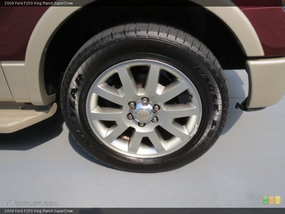 2009 Ford F150 King Ranch SuperCrew Wheel and Tire Photo #69083789