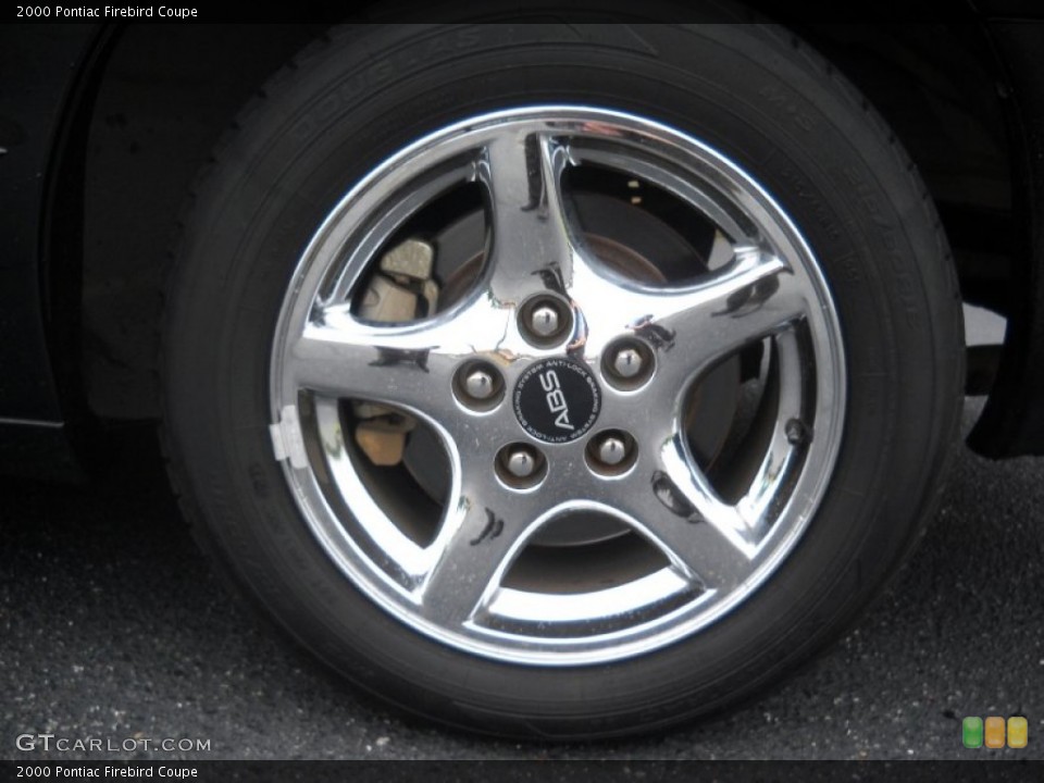 2000 Pontiac Firebird Coupe Wheel and Tire Photo #69085364