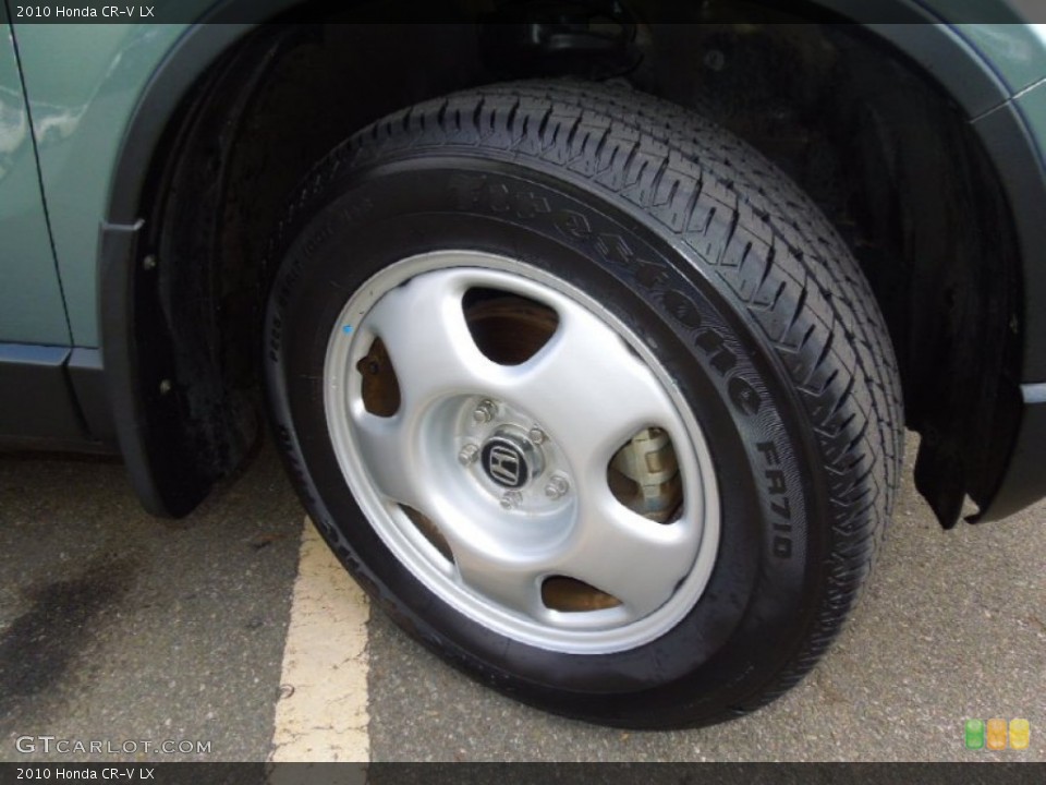 2010 Honda CR-V LX Wheel and Tire Photo #69095000