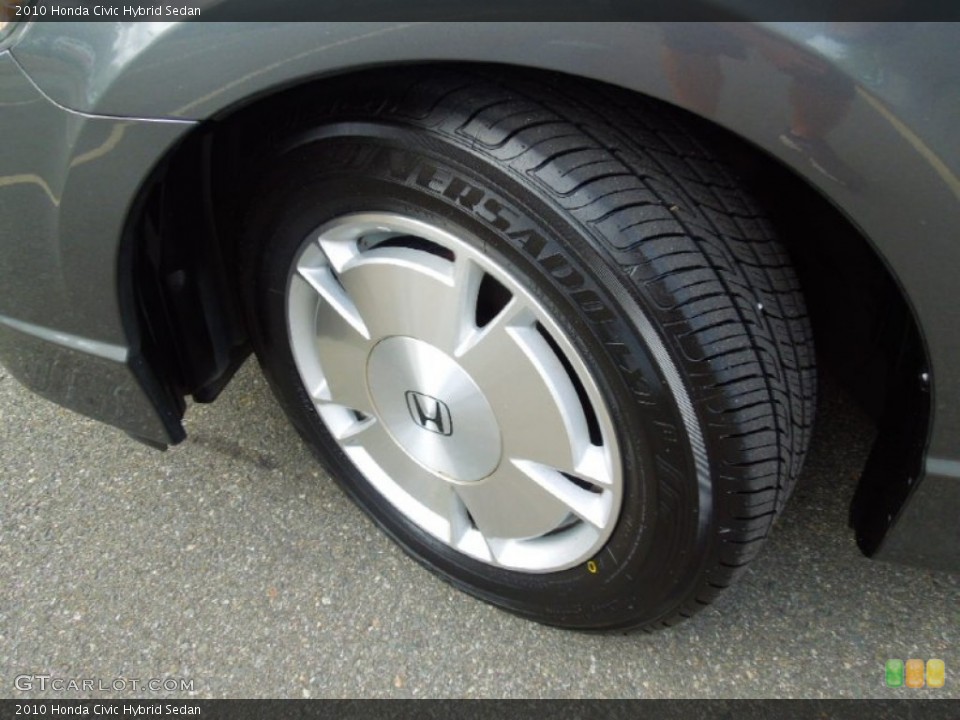 2010 Honda Civic Hybrid Sedan Wheel and Tire Photo #69095486