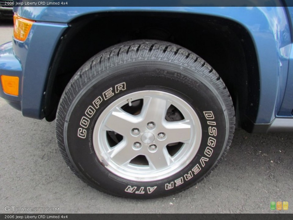 2006 Jeep Liberty CRD Limited 4x4 Wheel and Tire Photo #69097109