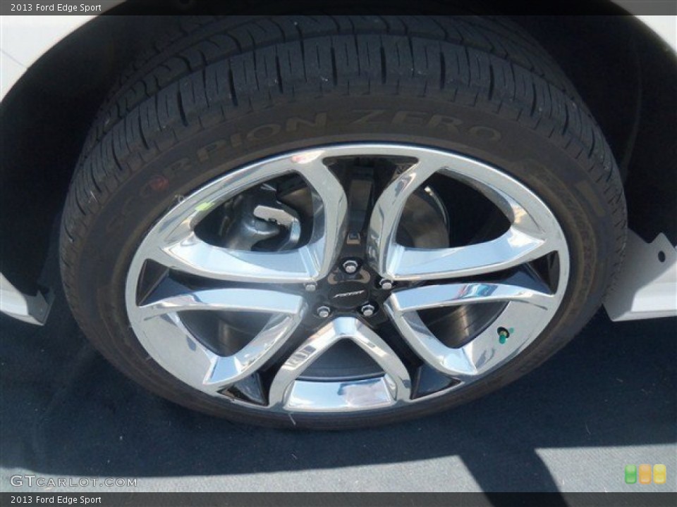2013 Ford Edge Sport Wheel and Tire Photo #69107339