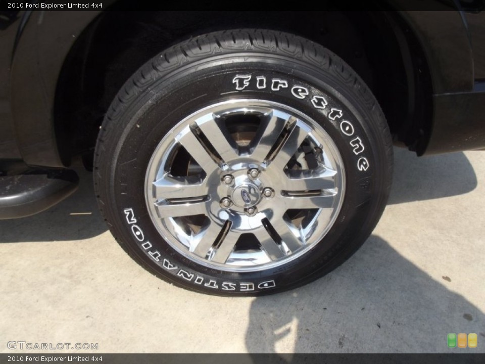 2010 Ford Explorer Limited 4x4 Wheel and Tire Photo #69109802