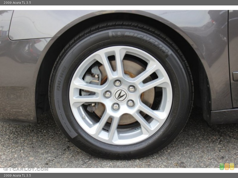 2009 Acura TL 3.5 Wheel and Tire Photo #69110951