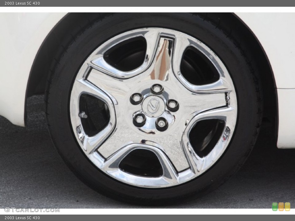 2003 Lexus SC 430 Wheel and Tire Photo #69111560