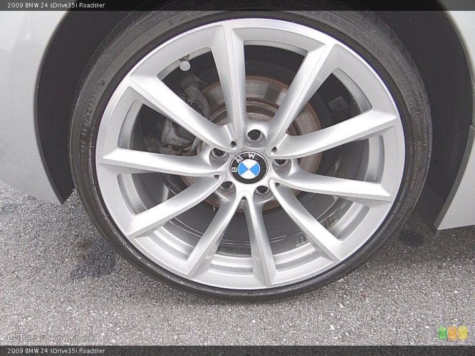 2009 BMW Z4 sDrive35i Roadster Wheel and Tire Photo #69112484