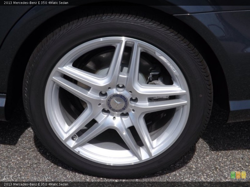 2013 Mercedes-Benz E 350 4Matic Sedan Wheel and Tire Photo #69115395