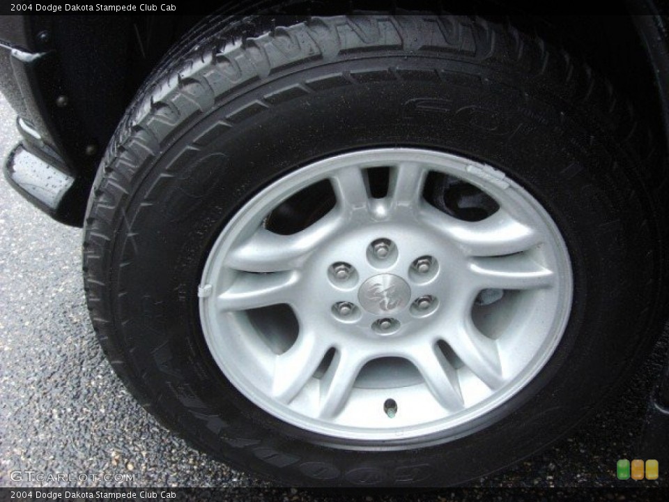 2004 Dodge Dakota Stampede Club Cab Wheel and Tire Photo #69116717