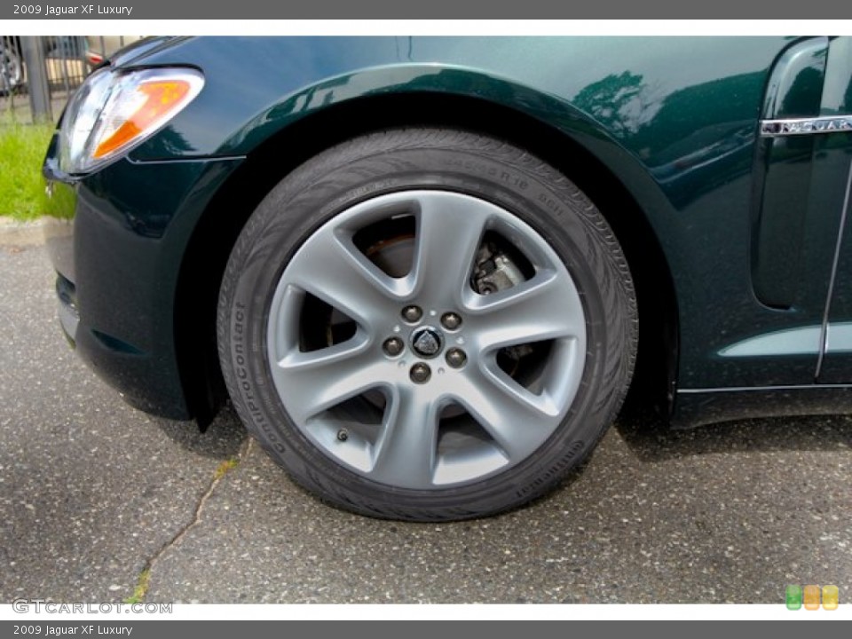 2009 Jaguar XF Luxury Wheel and Tire Photo #69120069