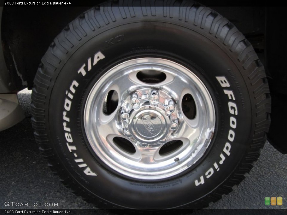 2003 Ford Excursion Eddie Bauer 4x4 Wheel and Tire Photo #69121235