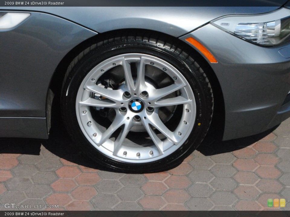 2009 BMW Z4 sDrive30i Roadster Wheel and Tire Photo #69123197