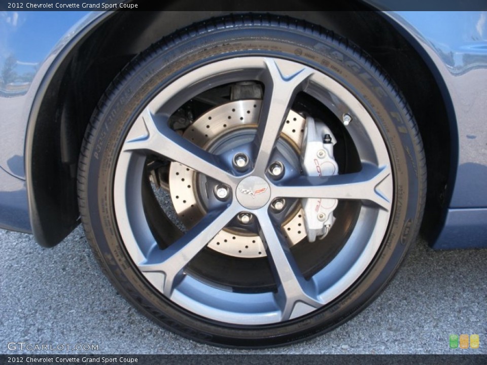 2012 Chevrolet Corvette Grand Sport Coupe Wheel and Tire Photo #69123773