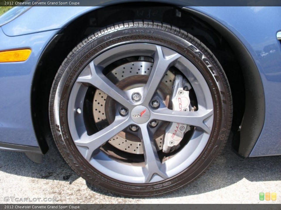 2012 Chevrolet Corvette Grand Sport Coupe Wheel and Tire Photo #69123785