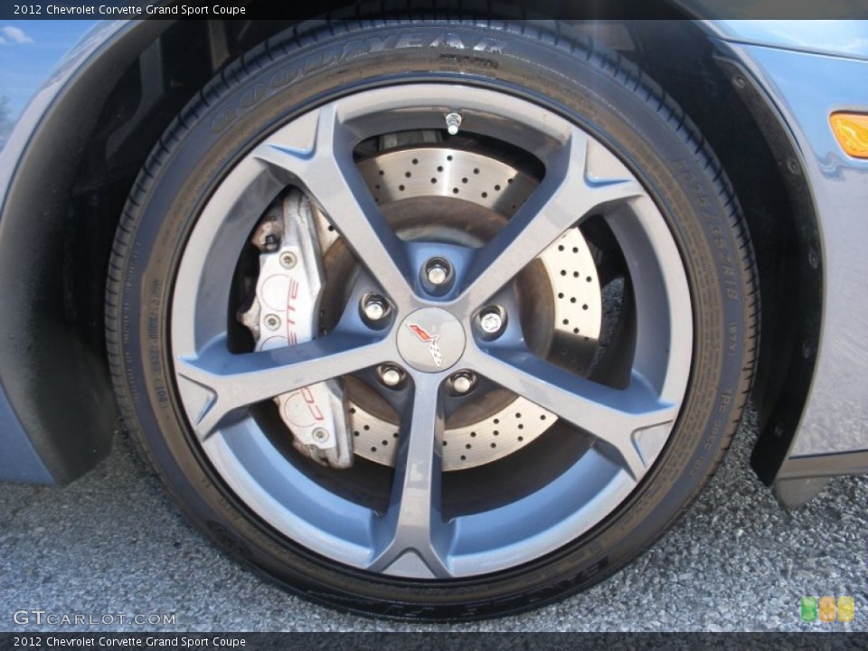 2012 Chevrolet Corvette Grand Sport Coupe Wheel and Tire Photo #69123791