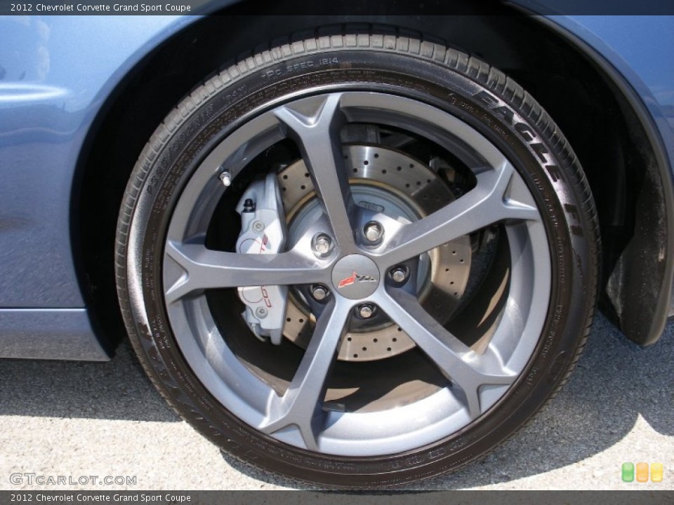 2012 Chevrolet Corvette Grand Sport Coupe Wheel and Tire Photo #69123800