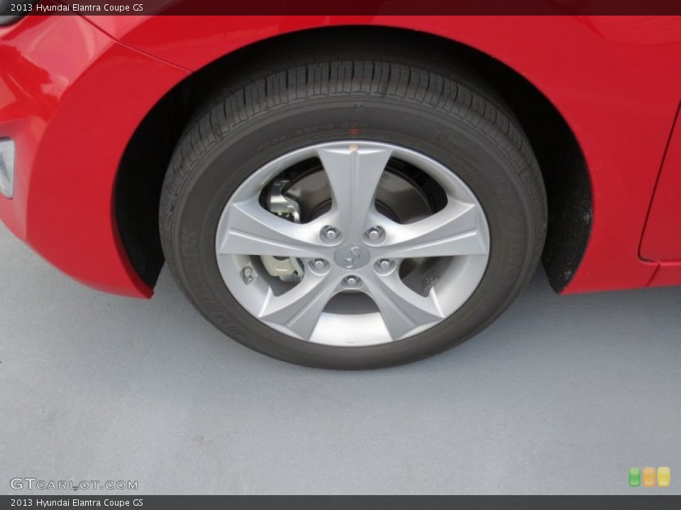 2013 Hyundai Elantra Coupe GS Wheel and Tire Photo #69126512