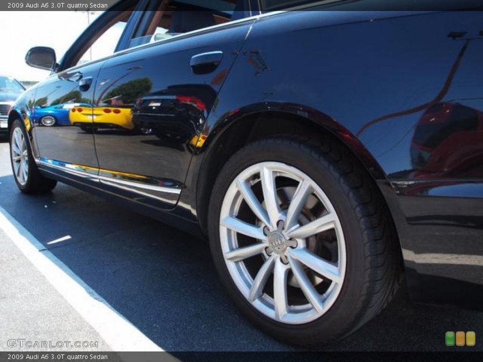 2009 Audi A6 3.0T quattro Sedan Wheel and Tire Photo #69128135