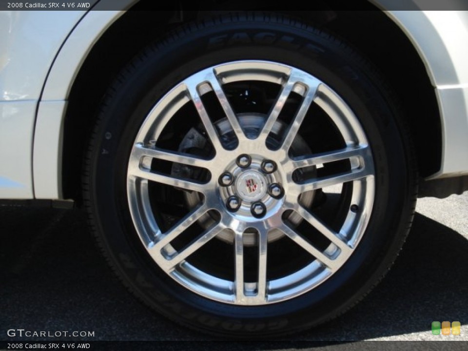 2008 Cadillac SRX 4 V6 AWD Wheel and Tire Photo #69129908