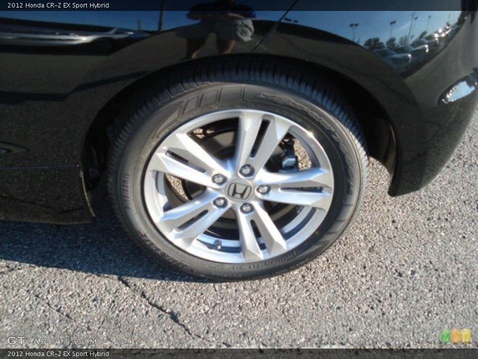 2012 Honda CR-Z EX Sport Hybrid Wheel and Tire Photo #69131550