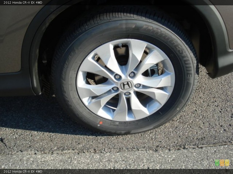 2012 Honda CR-V EX 4WD Wheel and Tire Photo #69132088