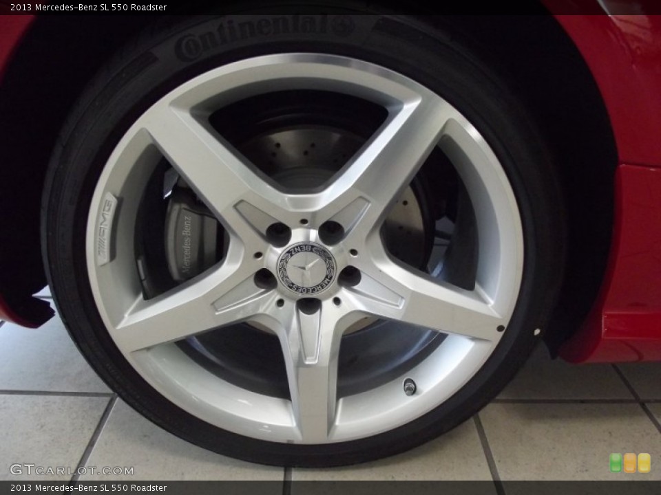 2013 Mercedes-Benz SL 550 Roadster Wheel and Tire Photo #69132257