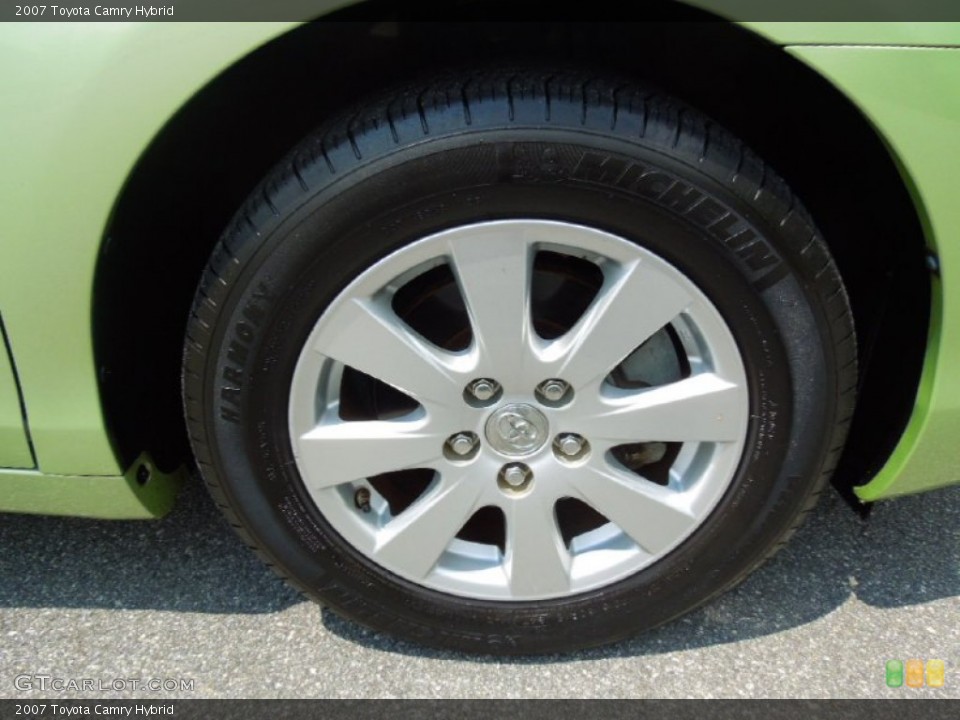2007 Toyota Camry Hybrid Wheel and Tire Photo #69133271
