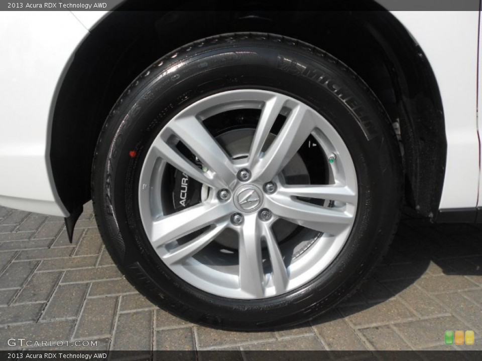 2013 Acura RDX Technology AWD Wheel and Tire Photo #69134891